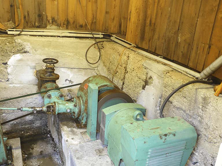 Flusskraftwerk Alpengasthof